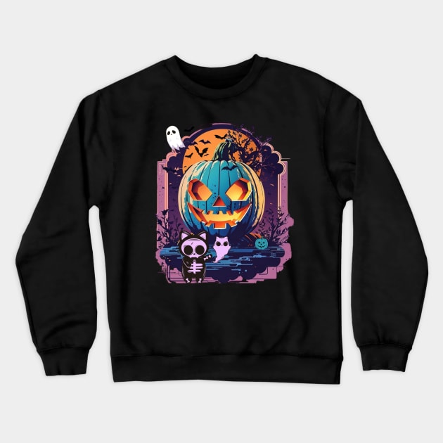 Halloween Crewneck Sweatshirt by Trip Tank